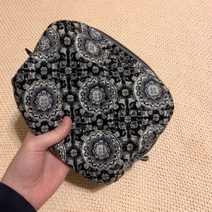 Vera Bradley large cosmetic bag